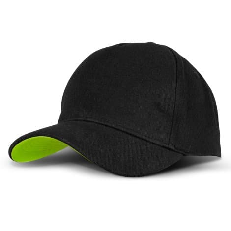 Black/Bright Green
