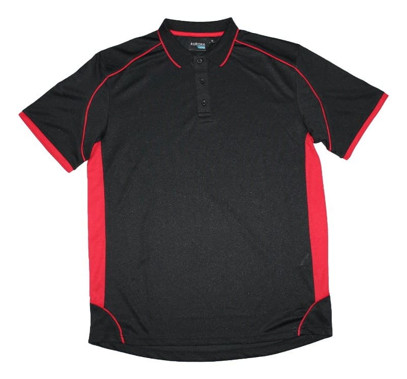 Matchpace Polo Black/Red