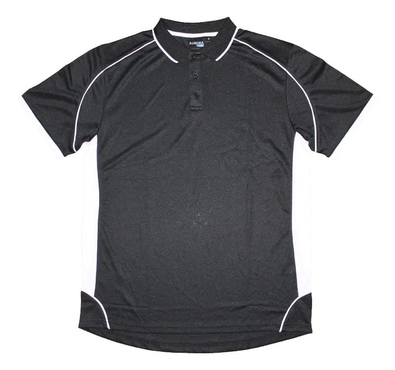 Matchpace Polo Black/White