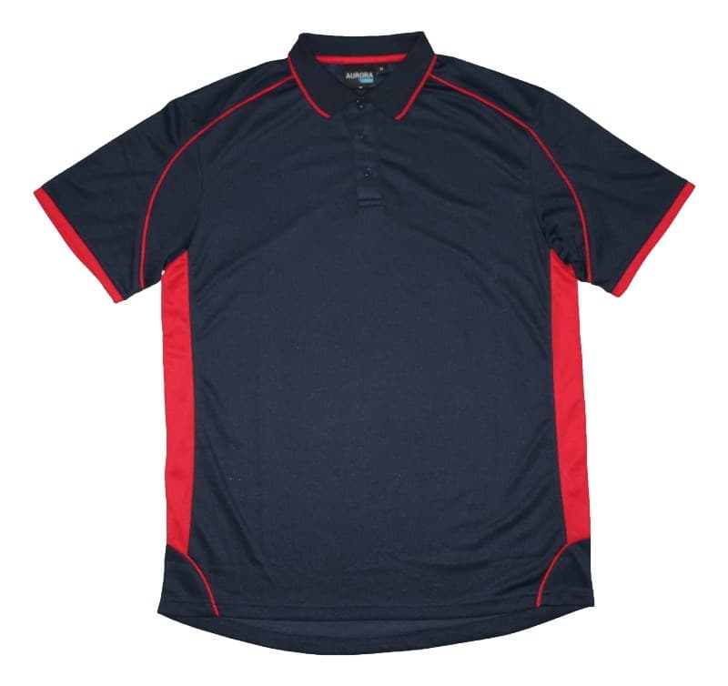 Matchpace Polo Navy/Red