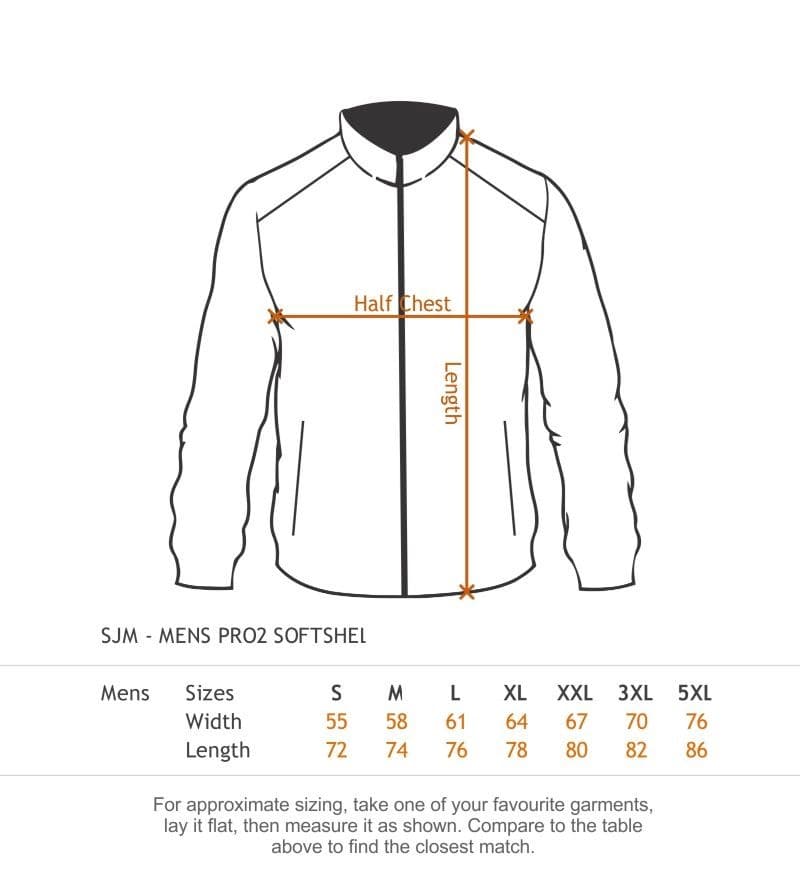 Mens PRO2 - Contrast Zip pulls