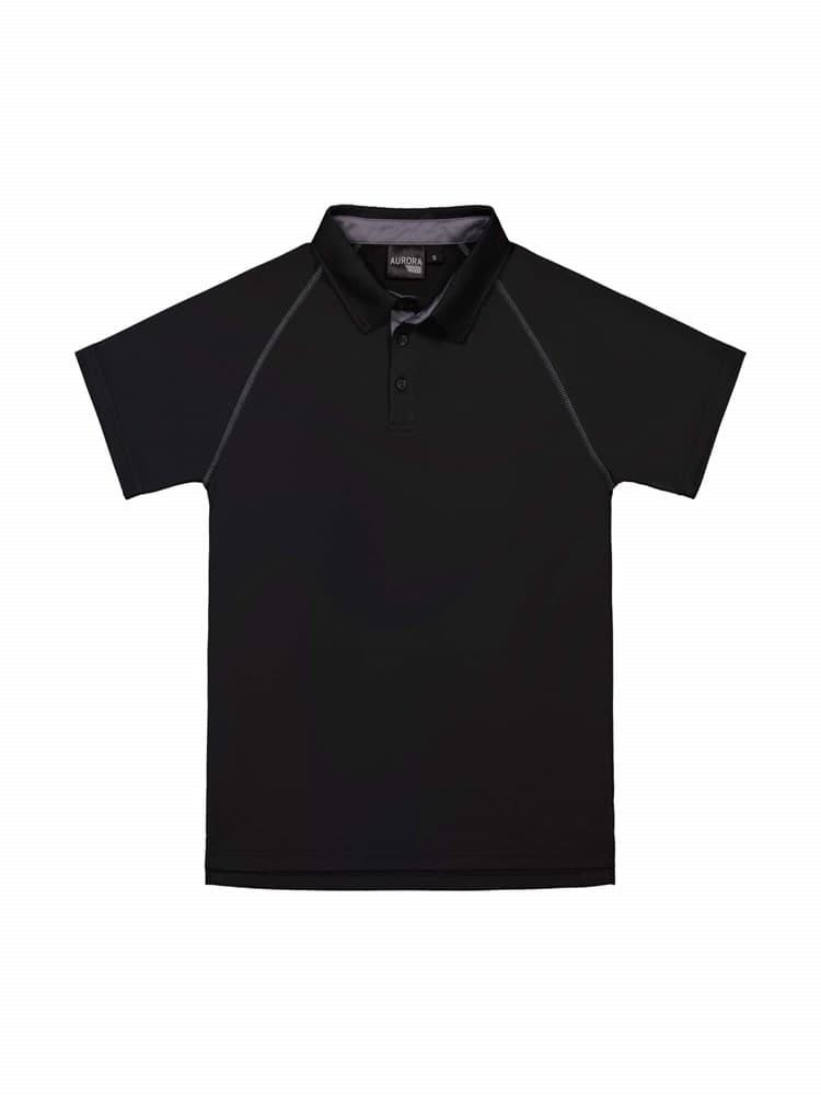 XT Performance Polo - Mens Black/Grey