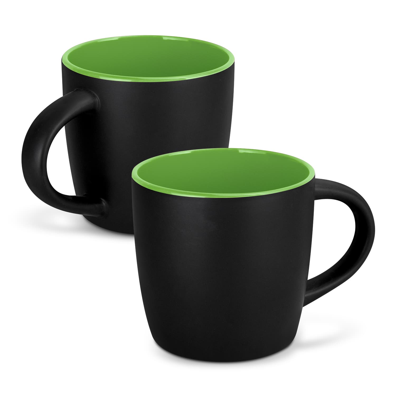 Black/Bright Green