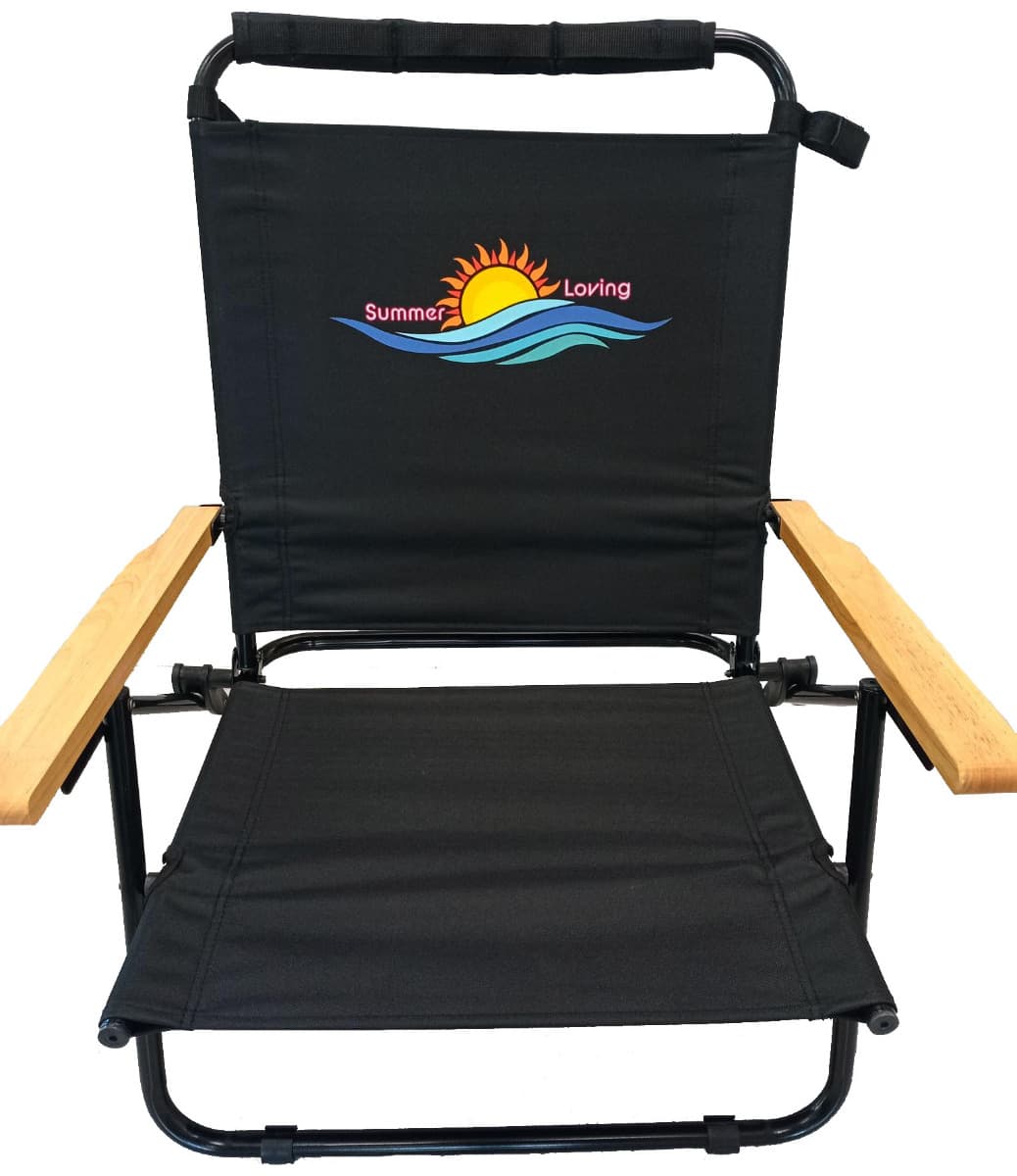 SUPREME BEACH CHAIR - BLACK