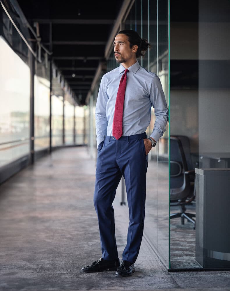 YELLOW BOW 50 MENS SHIRT