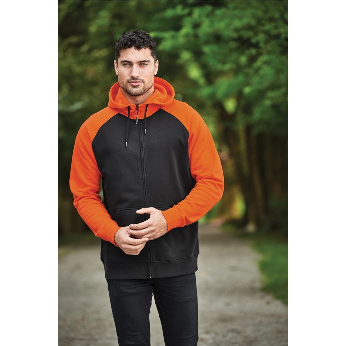 MENS OMEGA  ZIP HOODY 