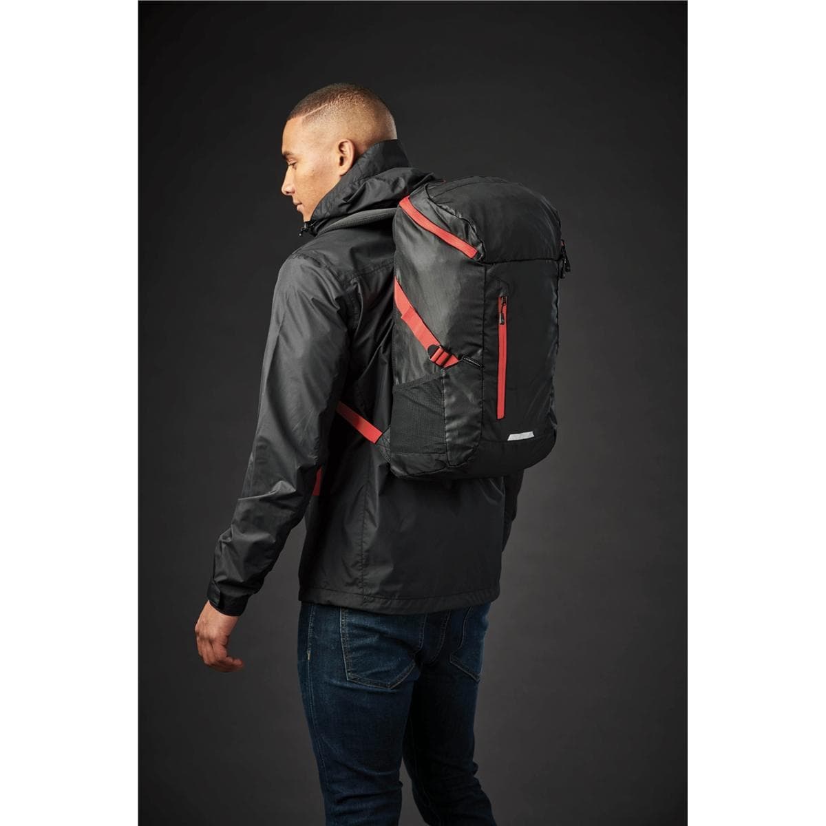 WHISTLER BACKPACK BLACK/AZUREBLUE