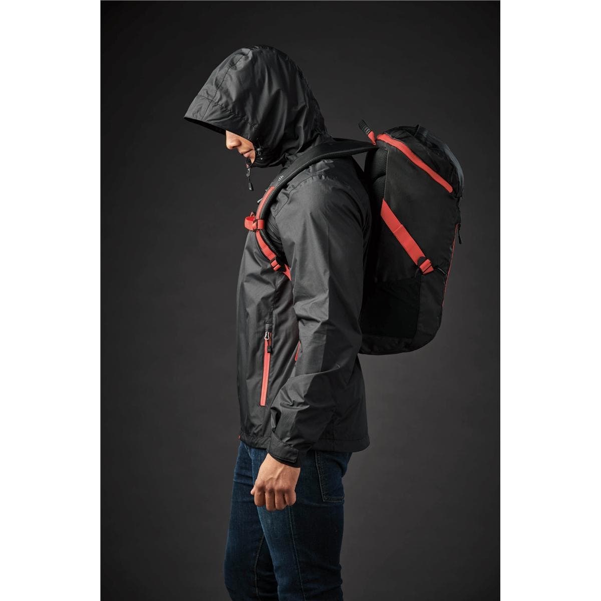 WHISTLER BACKPACK BLACK/AZUREBLUE