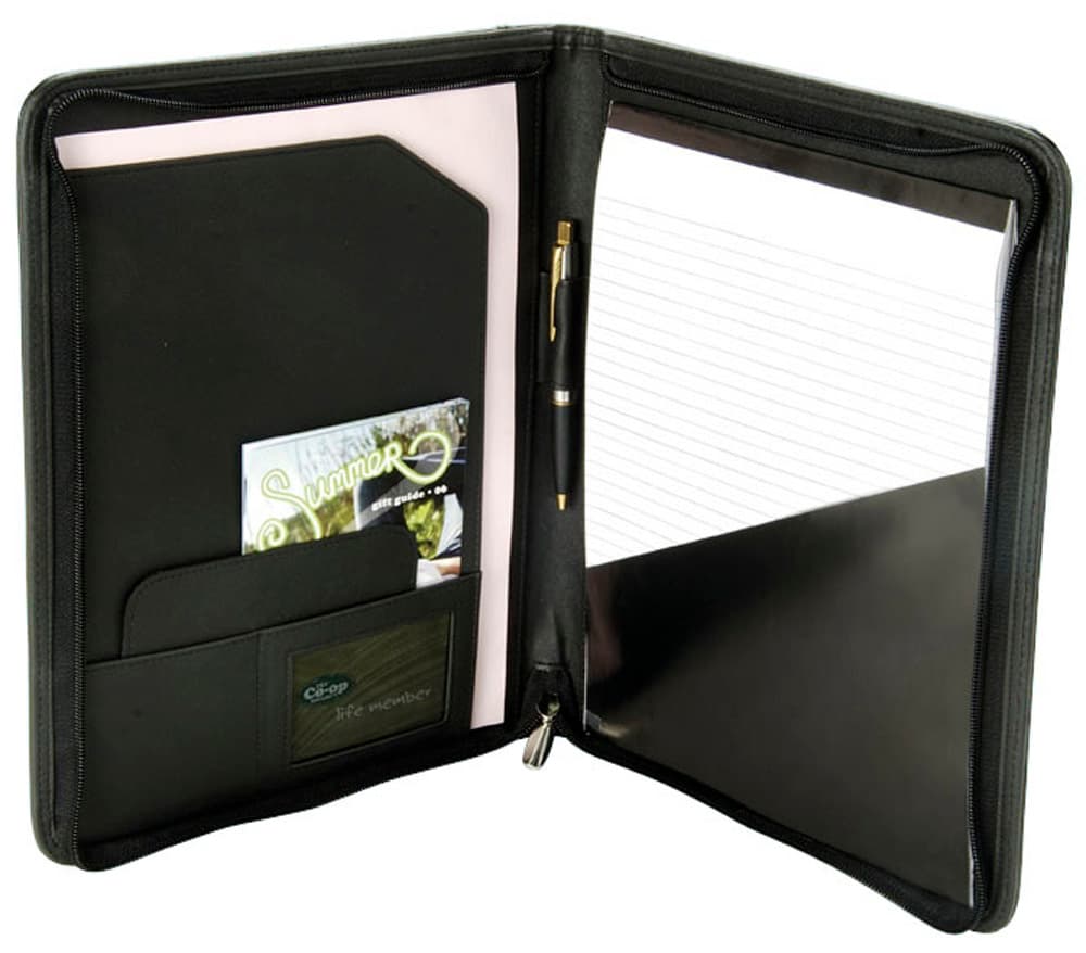 Bonded Leather A4 Compendium