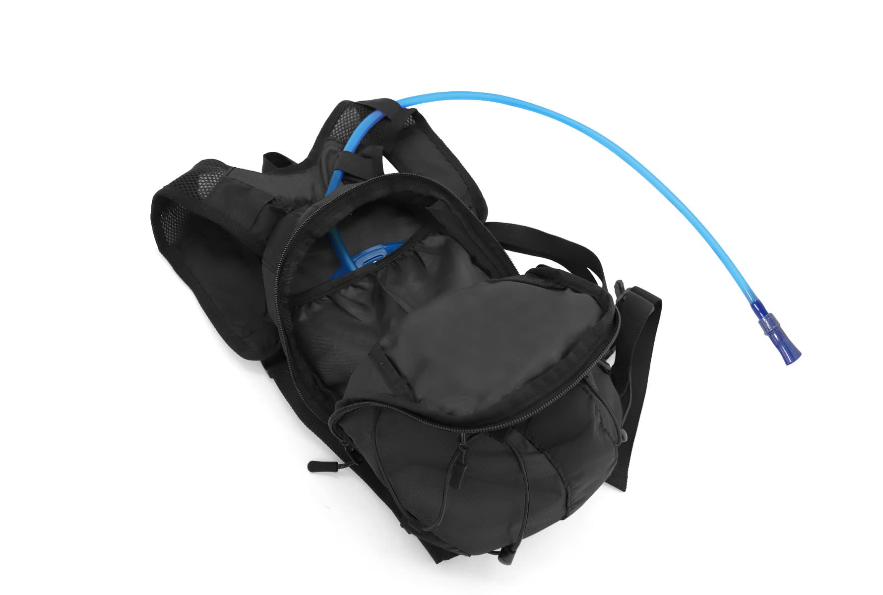 HYDRATION BACKPACK WITH BLADDER- BLACK