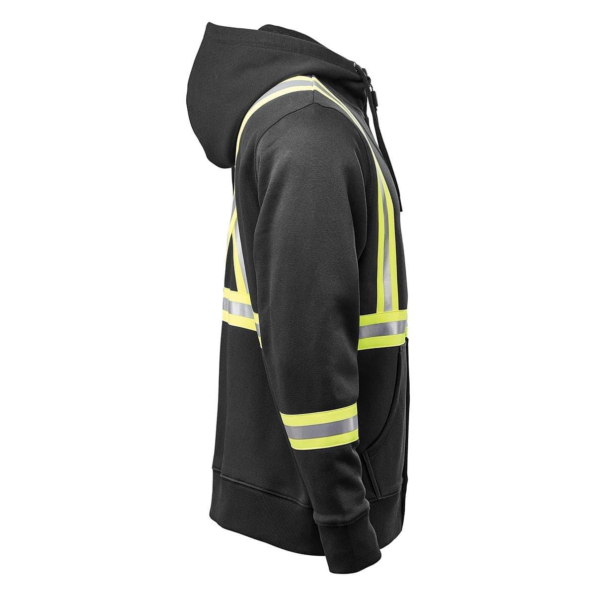 MENS OMEGA REFLECTIVE ZIP HOODY