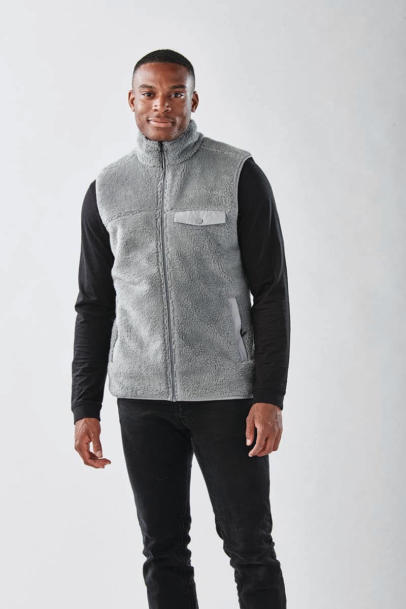 MENS BERGEN SHERPA FLEECE VEST 