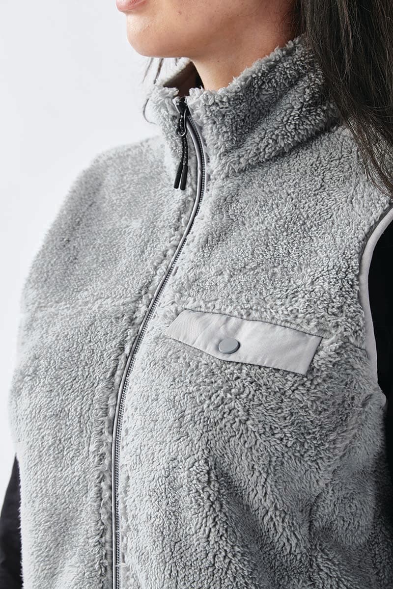WOMENS BERGEN SHERPA FLEECE VEST 