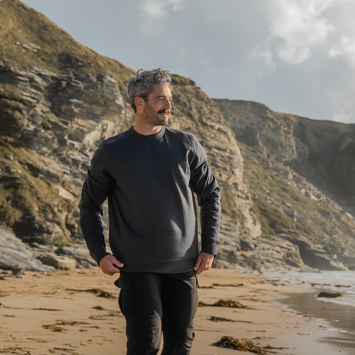 MEN'S STOCKTON FLEECE CREW NECK 
