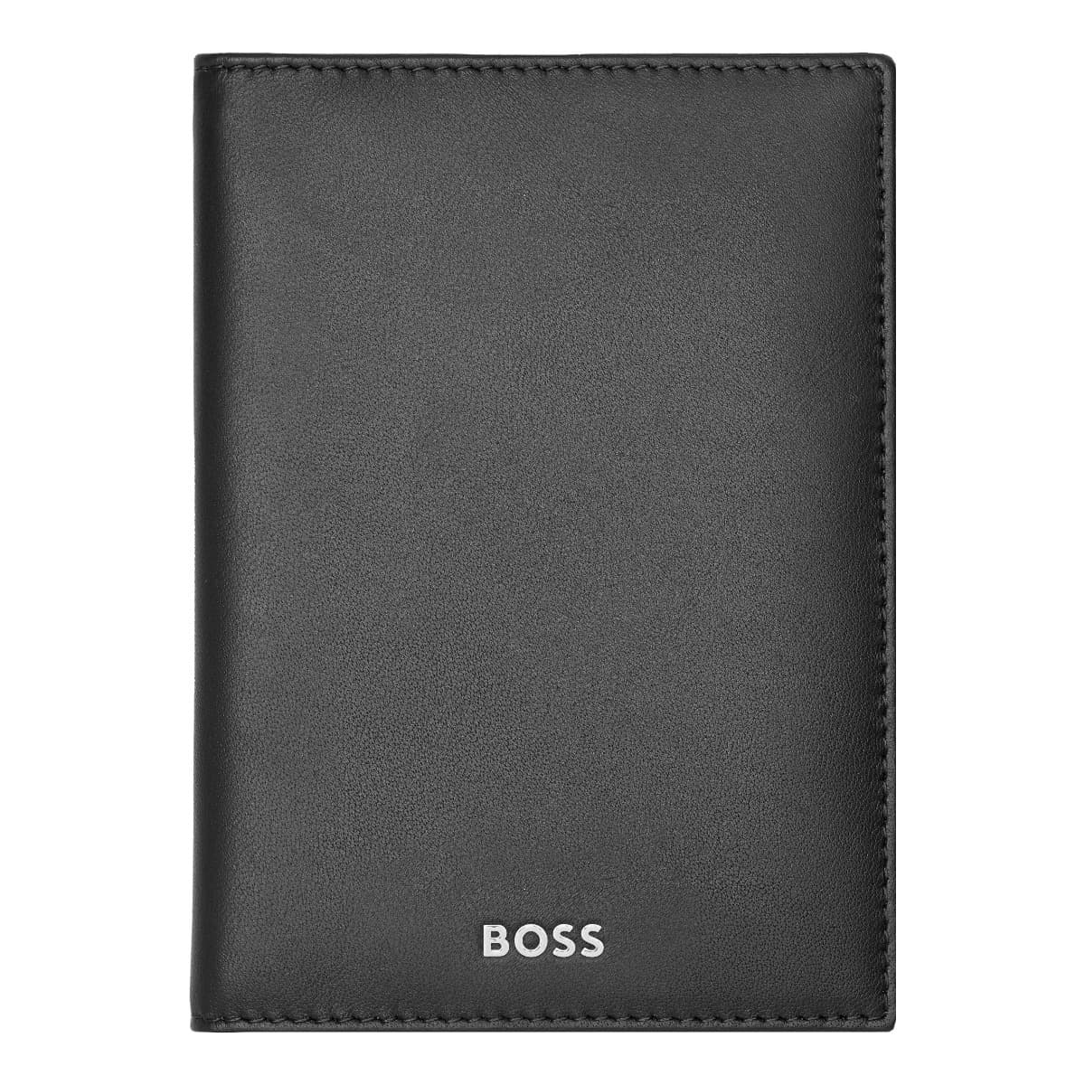 HUGO BOSS CLASSIC SMOOTH PASSPORT HOLDER 