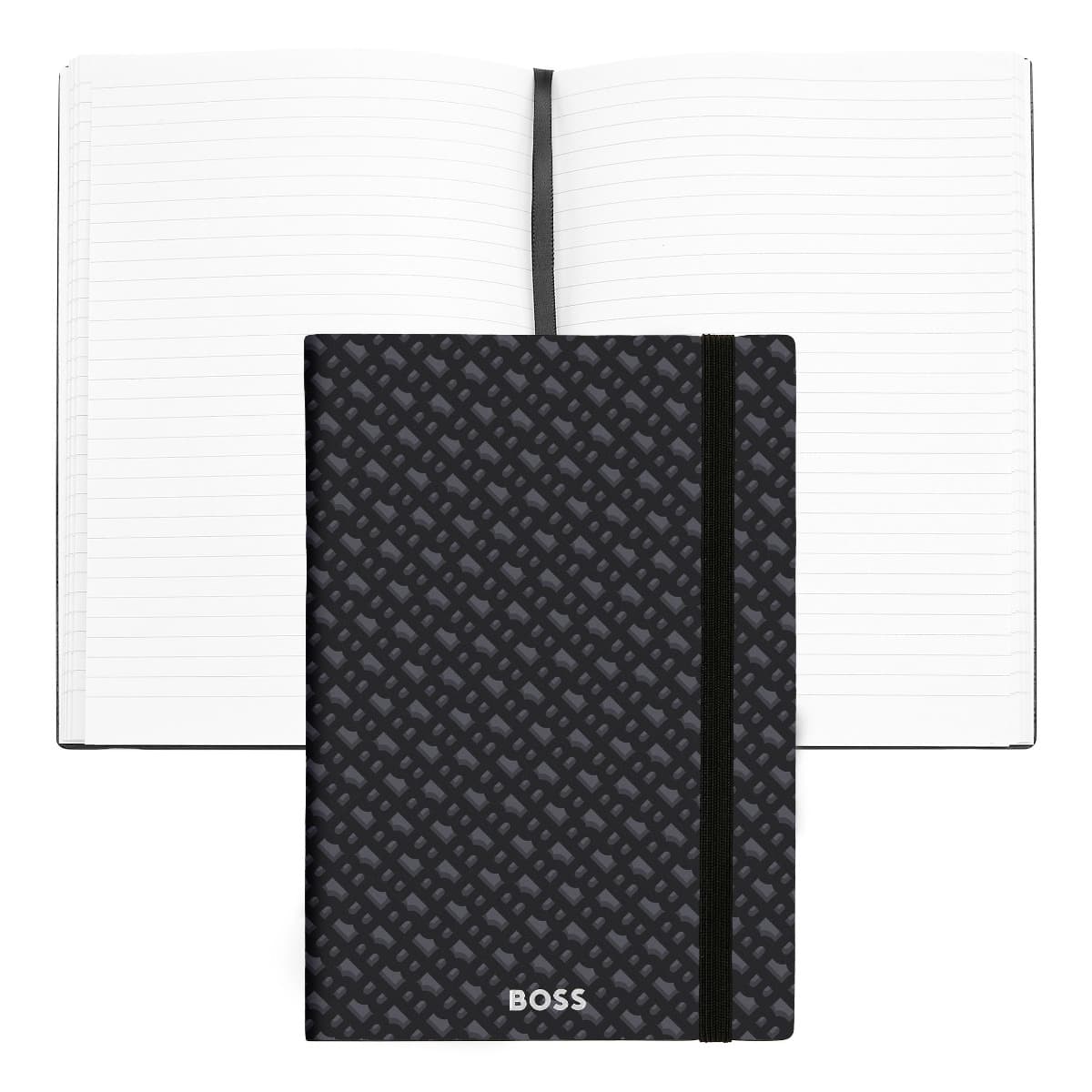 HUGO BOSS A5 MONOGRAM A5 NOTEB