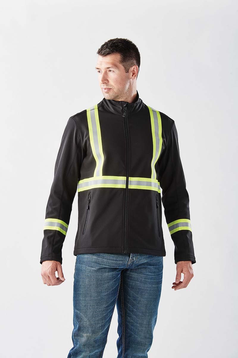 MENS ORBITER REFLECTIVE SOFTSHELL