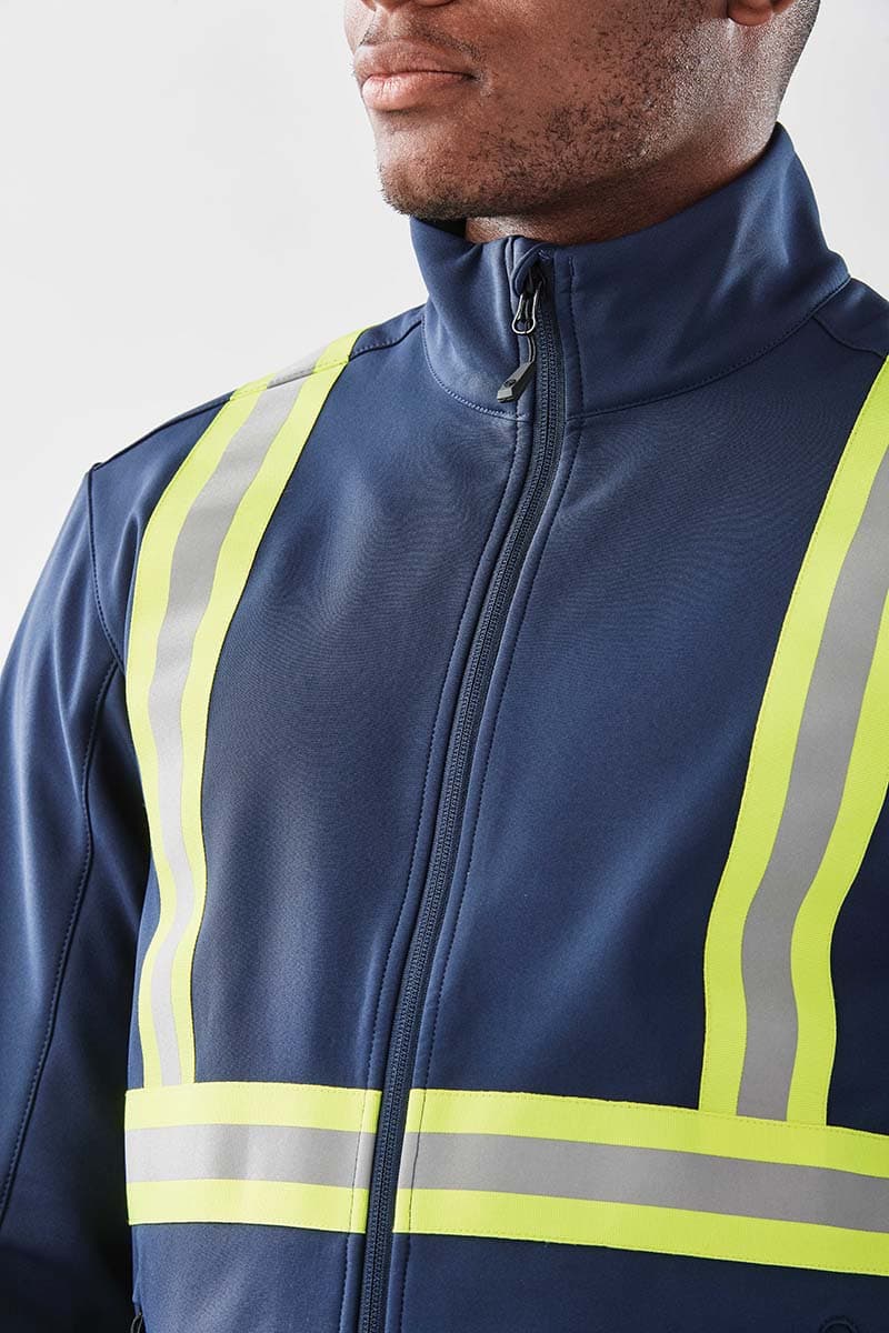 MENS ORBITER REFLECTIVE SOFTSHELL