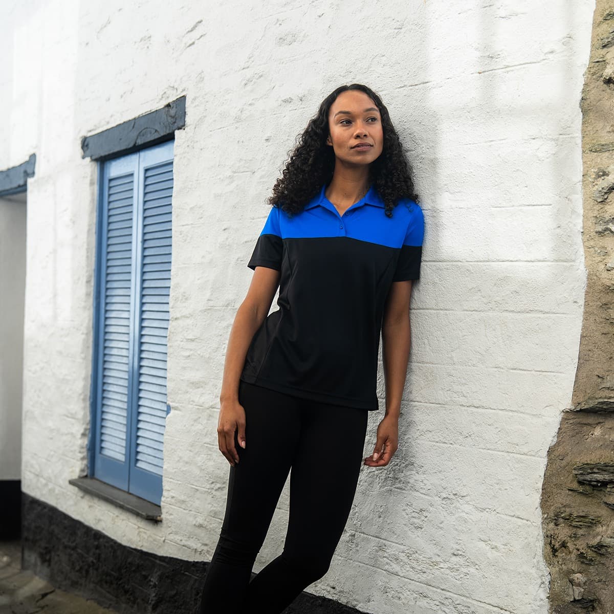 WOMEN'S MONTEREY 2-TONE POLO 