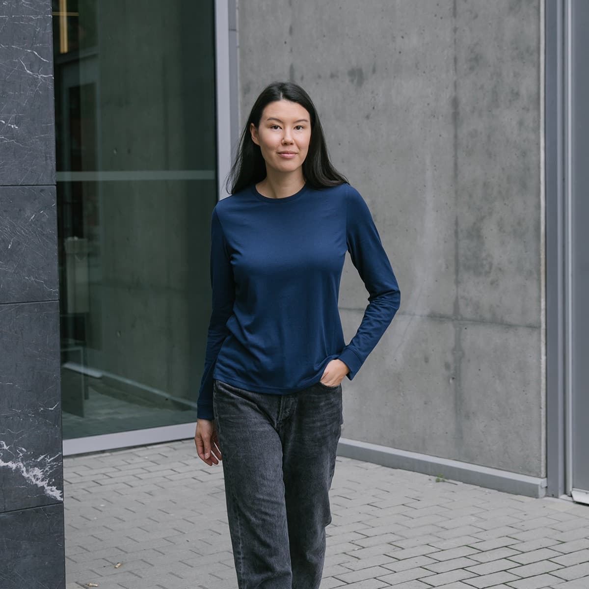 WOMEN'S STOCKTON L/S TEE