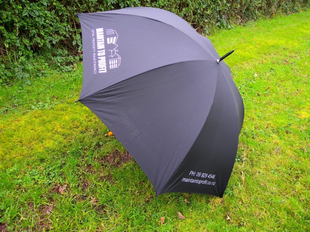 Branded Umbrellas – Providing Value to Both Customers and Companies!
