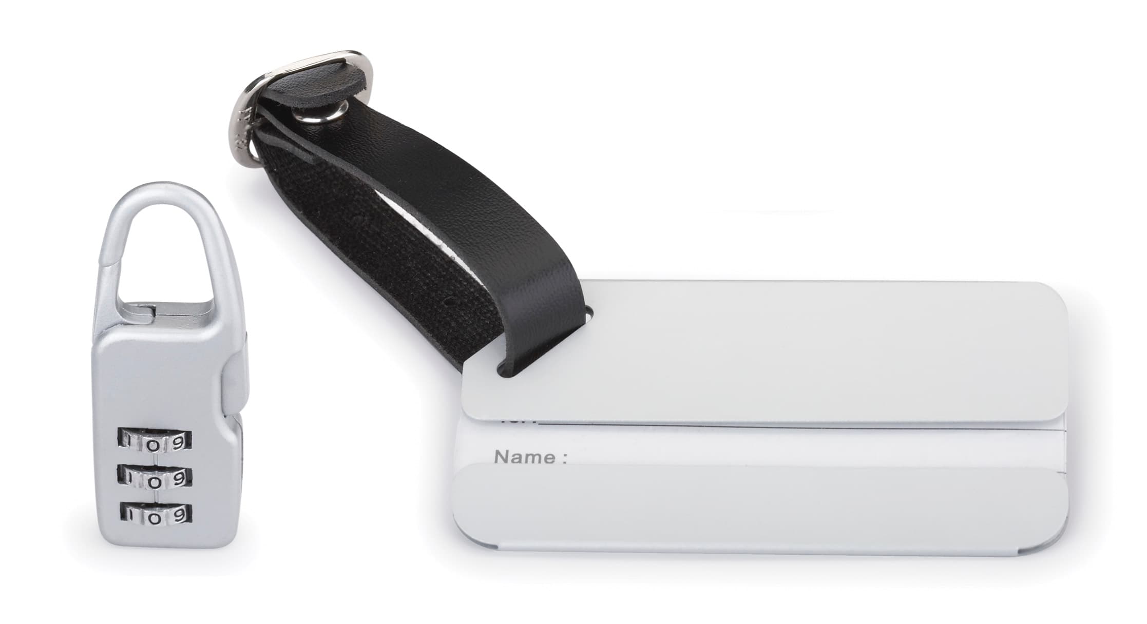 Combination Lock & Luggage Tag