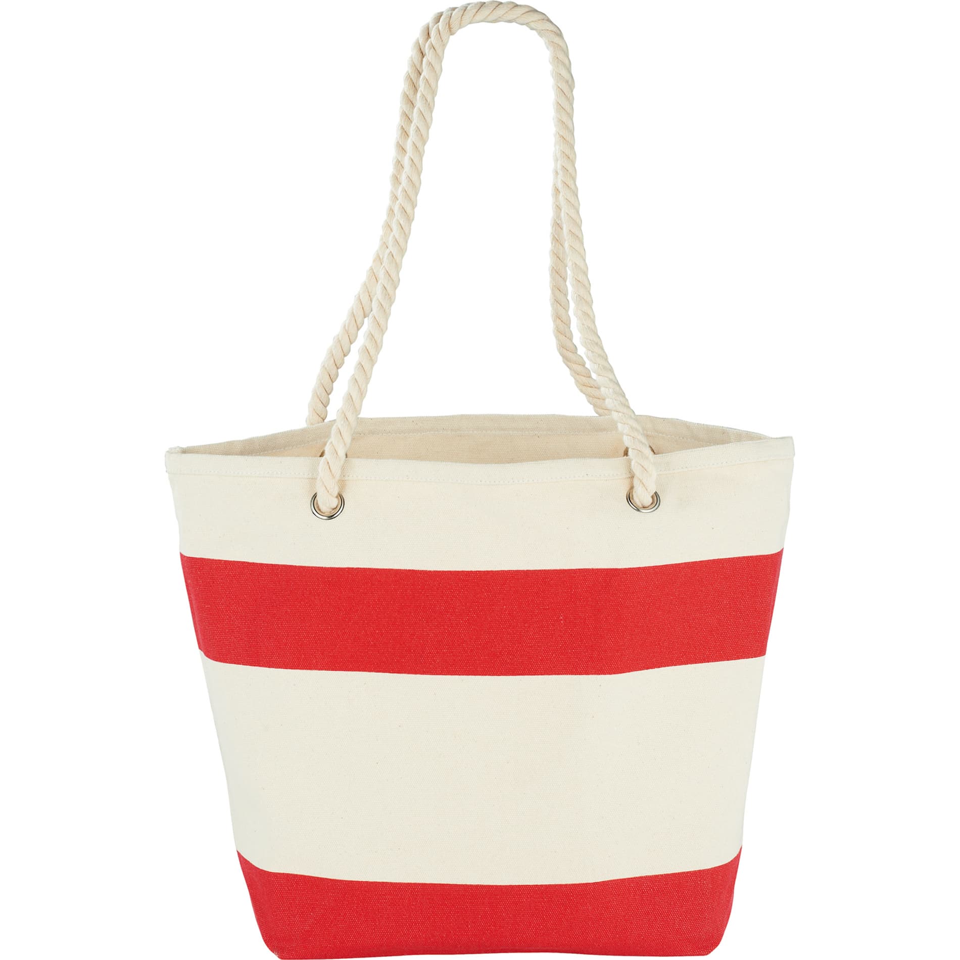 Capri Stripes Cotton Shopper Tote