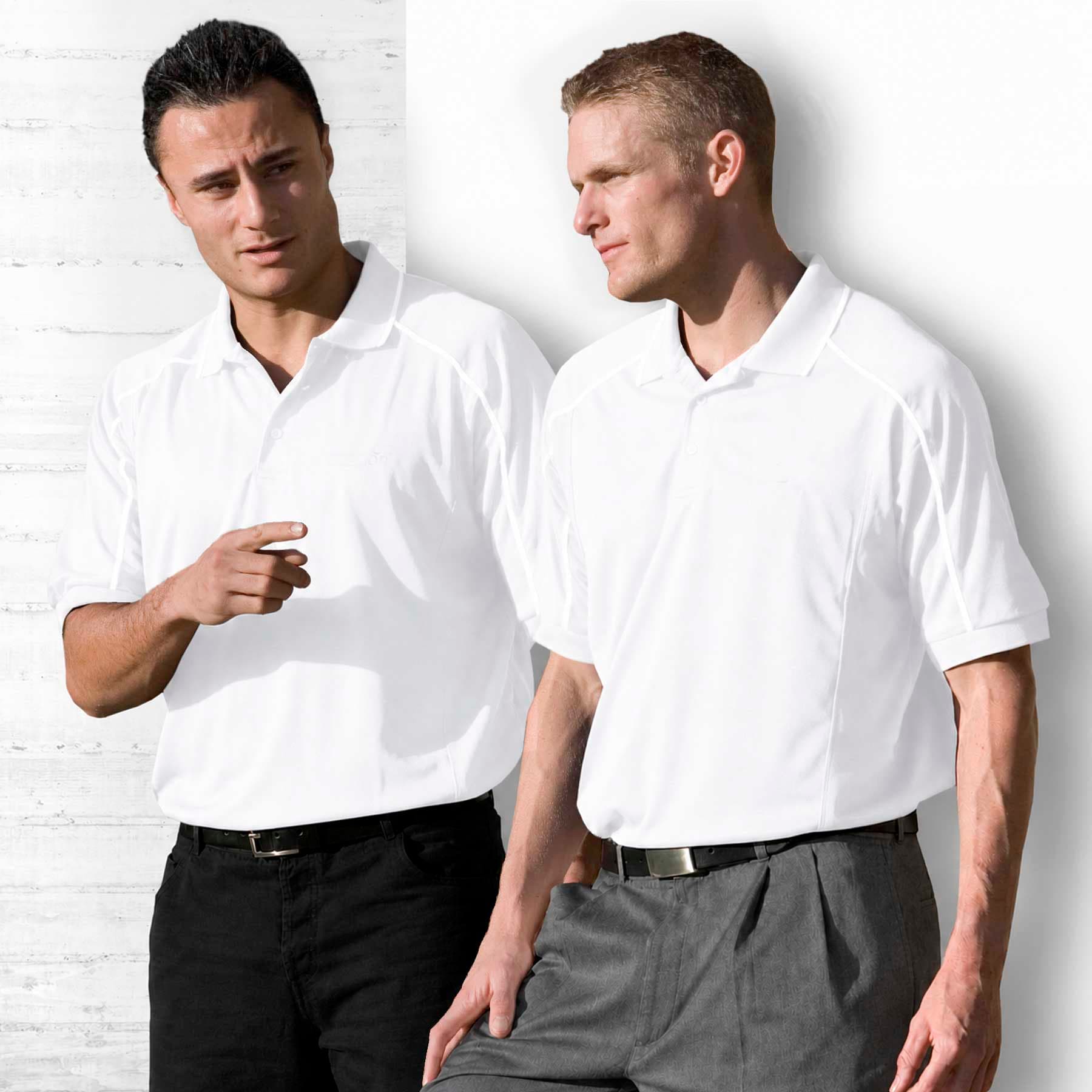 Dri Gear Eyelet Polo - Mens