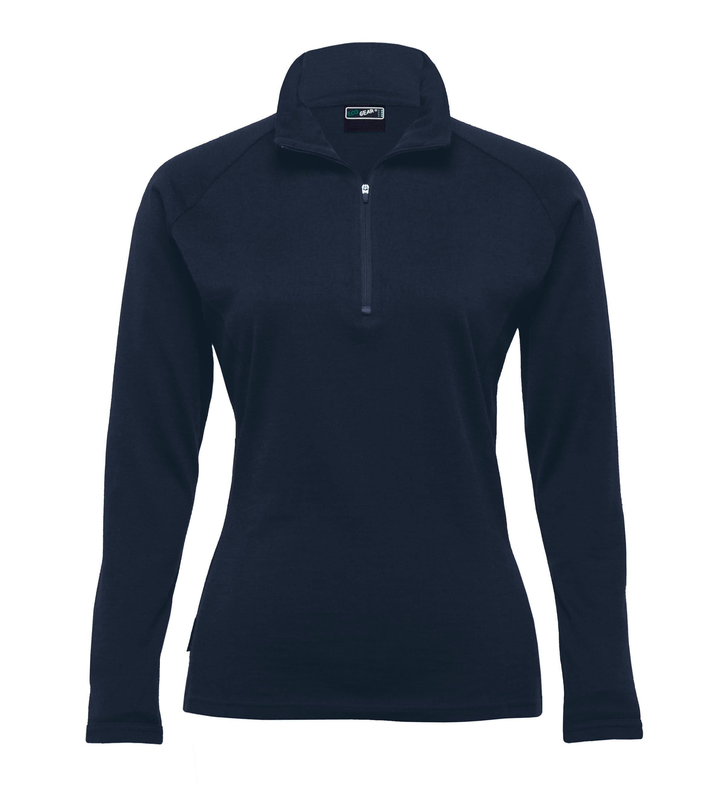 Merino Zip Pullover - Womens