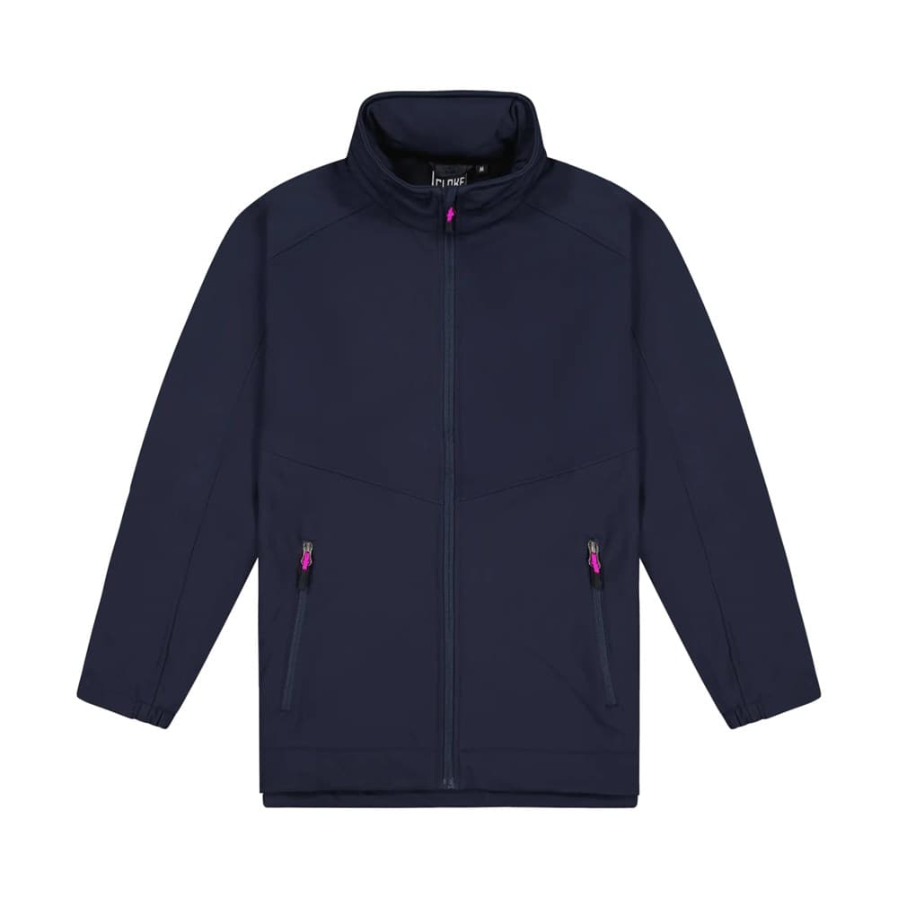 Kids Aspiring - Contrast Zip Pulls Navy/Fuchsia