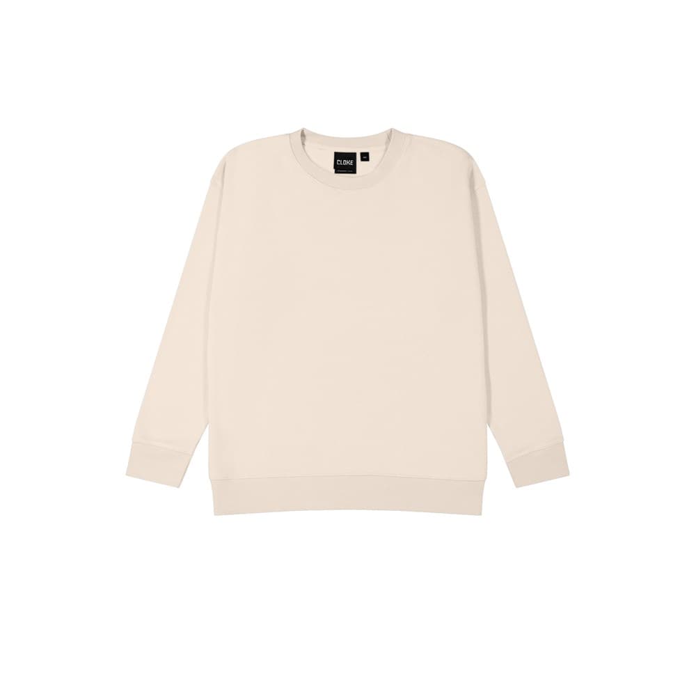 Standard Crew Neck Sweat - Womens Ivory