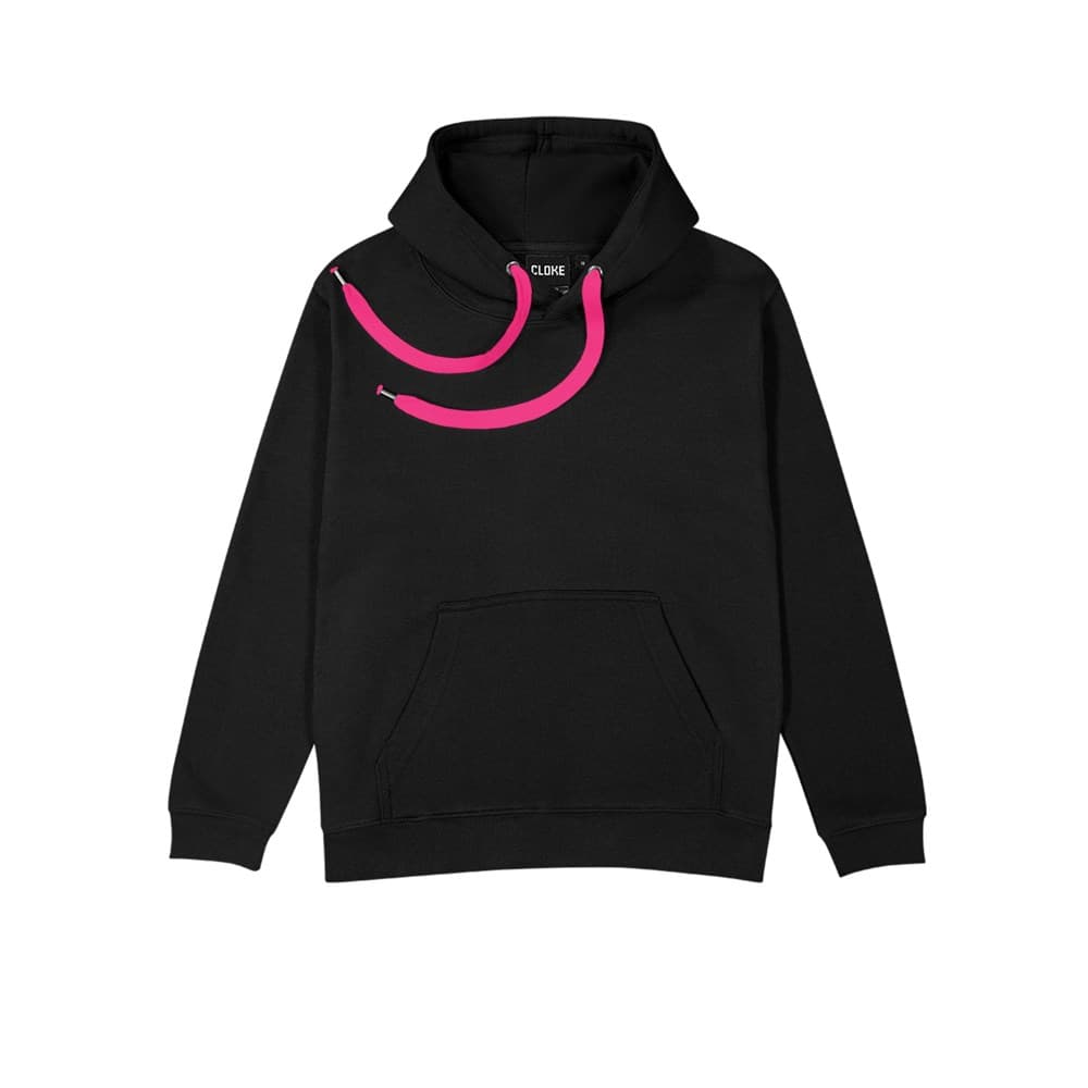 ColourMe Hoodie - Kids Black/Fuchsia