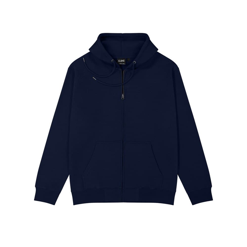 Campfire Zip Hoodie V2 - Womens Navy