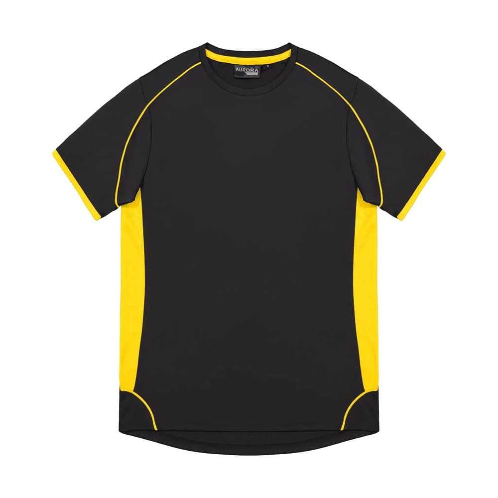 Matchpace T-Shirt - Kids Black/Gold