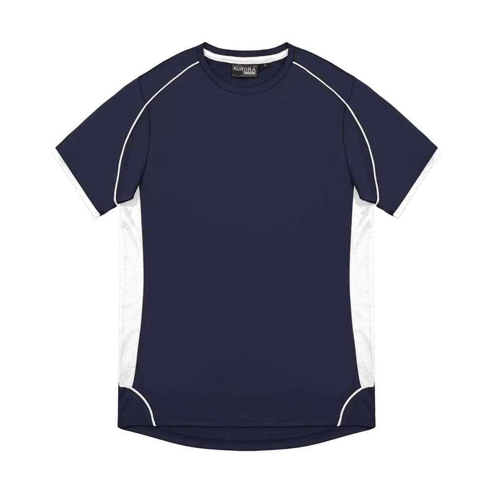 Matchpace T-Shirt - Kids Navy/White