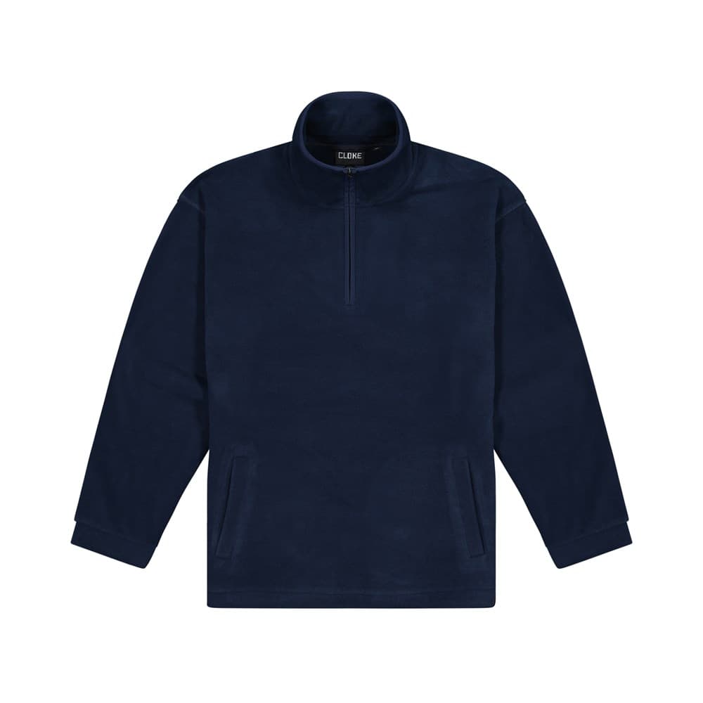 Microfleece Half Zip Top - Kids Navy