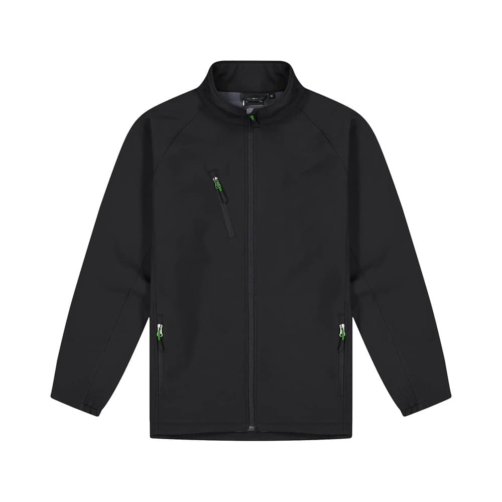 Mens PRO2 - Contrast Zip pulls Black/Kelly