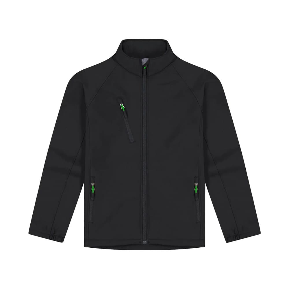 Wmns PRO2 - Contrast Zip pulls Black/Kelly