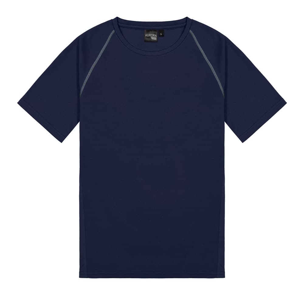 XT Performance T-shirt - Mens Navy/Grey
